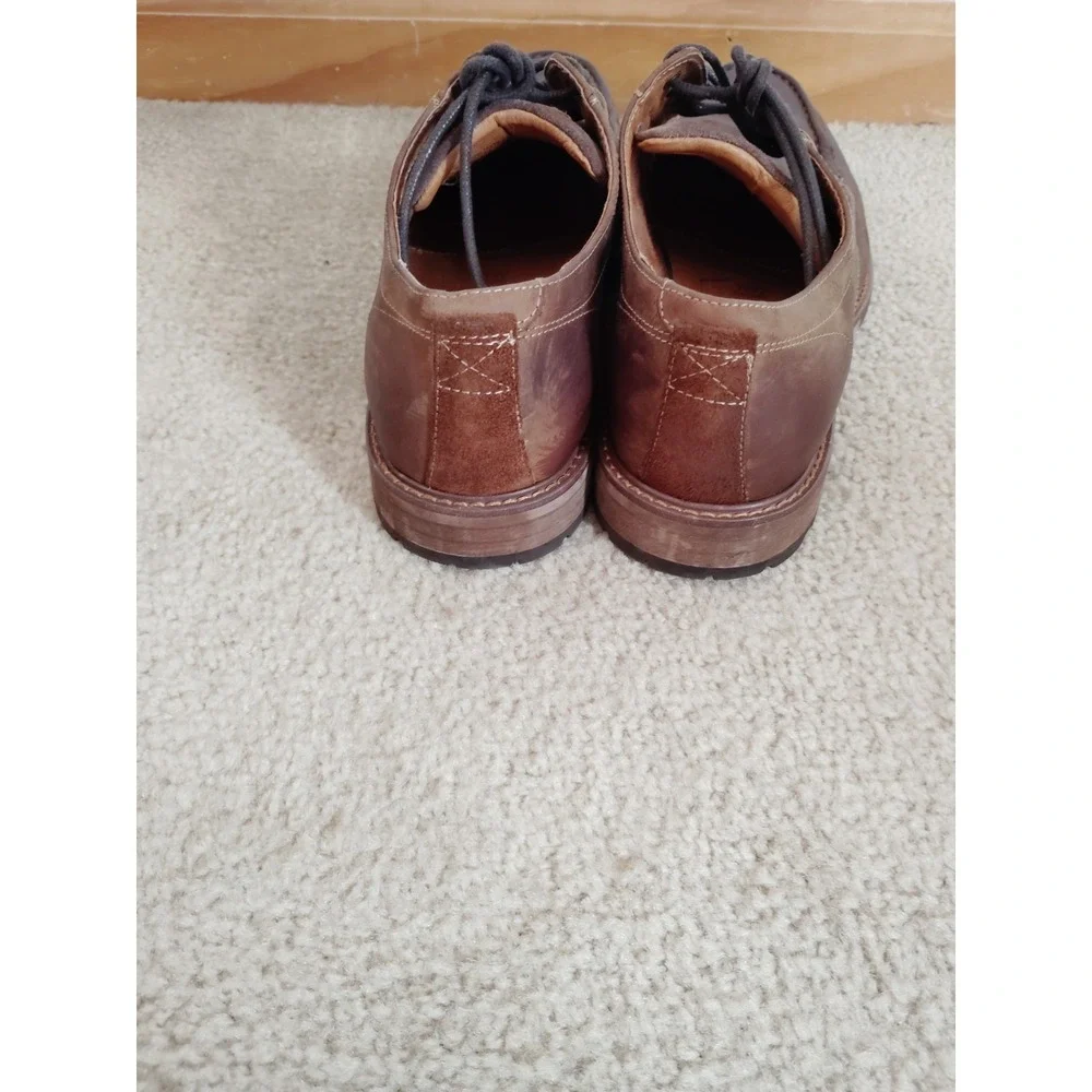 Florsheim‎ Midtown Plain Toe Oxford 14349‑215 Brown Leather Ortholite Men's 11.5